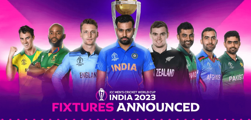 ICC ODI Men's Cricket World Cup schedule